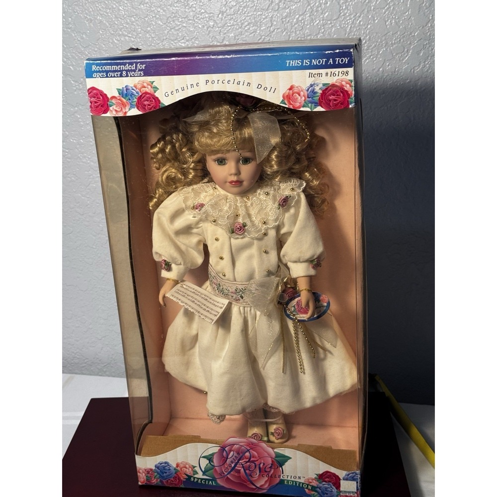 VTG 1997 Brass Key Victorian Rose Special Edition Doll #16198 NIB